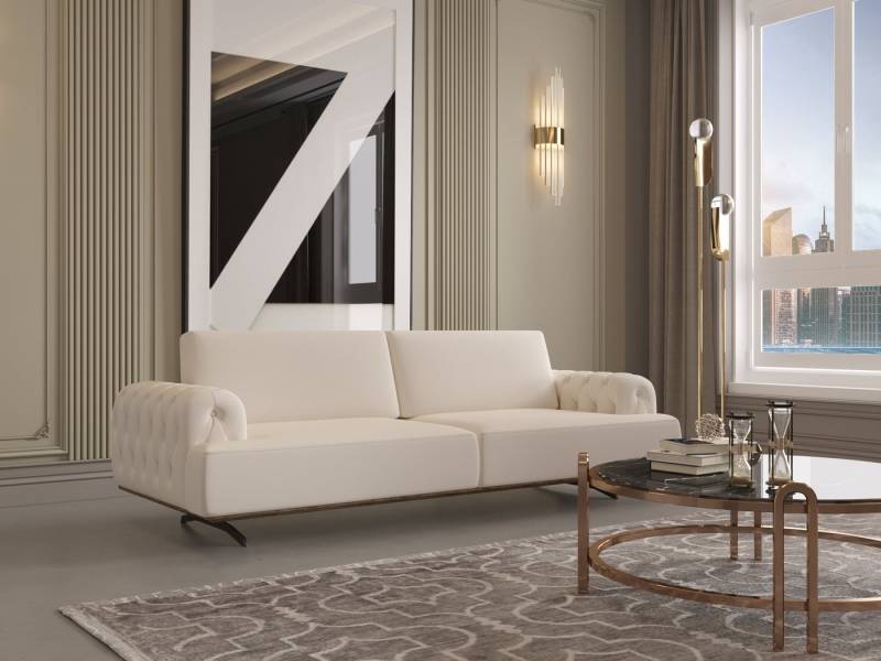 Möbeldreams Chesterfield-Sofa Chesterfield Sofa Modern Verstellbare Rückenlehne von Möbeldreams