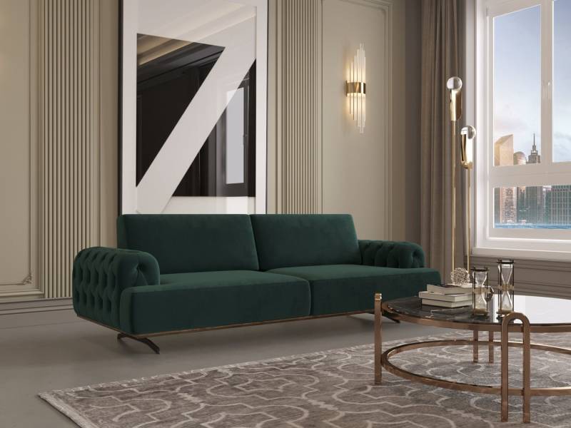 Möbeldreams Chesterfield-Sofa Chesterfield Sofa Modern Verstellbare Rückenlehne von Möbeldreams