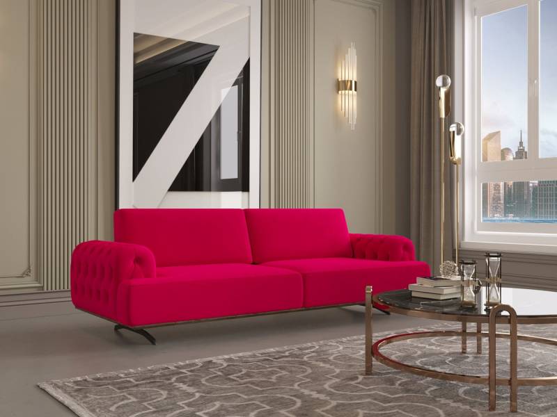 Möbeldreams Chesterfield-Sofa Chesterfield Sofa Modern Verstellbare Rückenlehne von Möbeldreams
