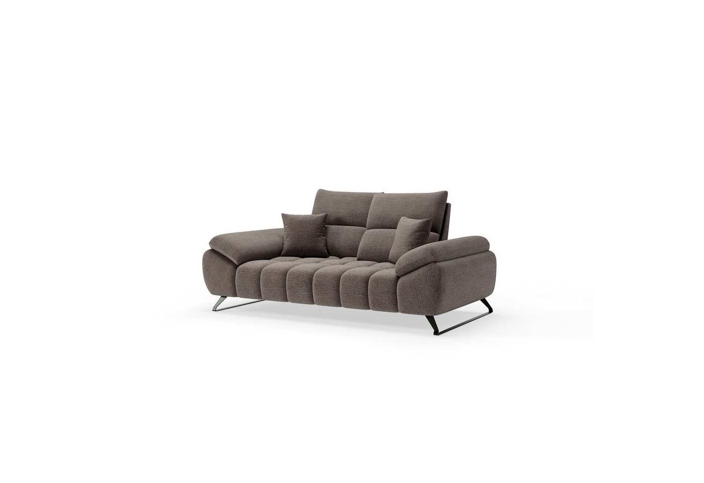 Möbeldreams Polstergarnitur Sofa-Set Ruby – Bouclé-Struktur, verschiebbare Lehne für Schlafbereich, (Set oder als Einzelsofas – wahlweise als 3-Sitzer oder 2-Sitzer, 1-tlg., 3-3-1 Set, 3-2-1 Set, 2 Sitzer oder 3 Sitzer), Kaltschaum, Pflegeleicht, ideal für Familien & Haustiere von Möbeldreams