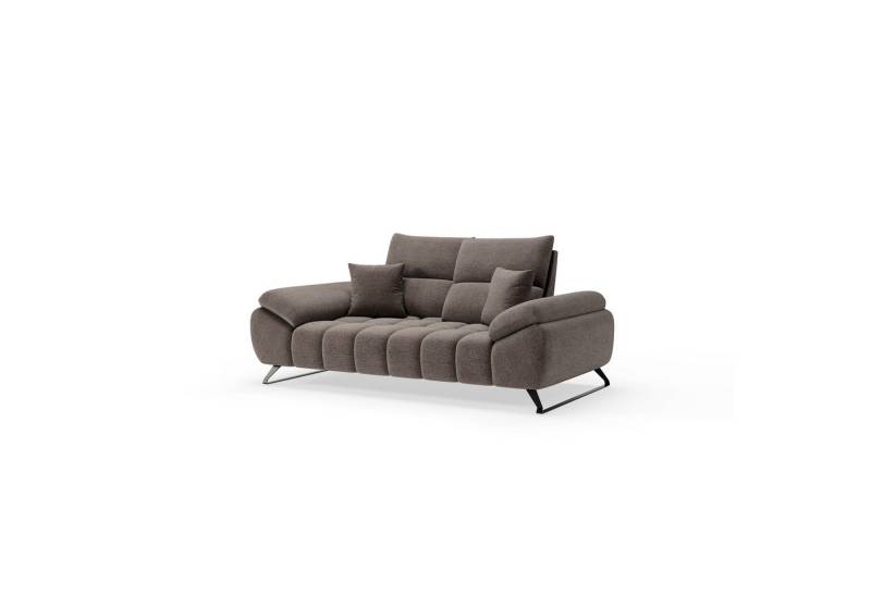 Möbeldreams Polstergarnitur Sofa-Set Ruby – Bouclé-Struktur, verschiebbare Lehne für Schlafbereich, (Set oder als Einzelsofas – wahlweise als 3-Sitzer oder 2-Sitzer, 1-tlg., 3-3-1 Set, 3-2-1 Set, 2 Sitzer oder 3 Sitzer), Kaltschaum, Pflegeleicht, ideal für Familien & Haustiere von Möbeldreams