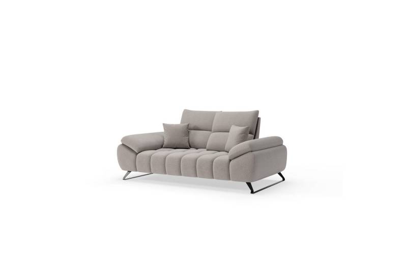 Möbeldreams Polstergarnitur Sofa-Set Ruby – Bouclé-Struktur, verschiebbare Lehne für Schlafbereich, (Set oder als Einzelsofas – wahlweise als 3-Sitzer oder 2-Sitzer, 1-tlg., 3-3-1 Set, 3-2-1 Set, 2 Sitzer oder 3 Sitzer), Kaltschaum, Pflegeleicht, ideal für Familien & Haustiere von Möbeldreams