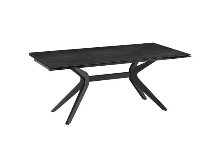 Akante Esstisch Impulsion DT095 oder DT094 mit Keramik-Tischplatte und Gestell in Mattschwarz lackiert in 2 Größen wählbar versandkostenfrei kaufen von Moebelexperten24.de
