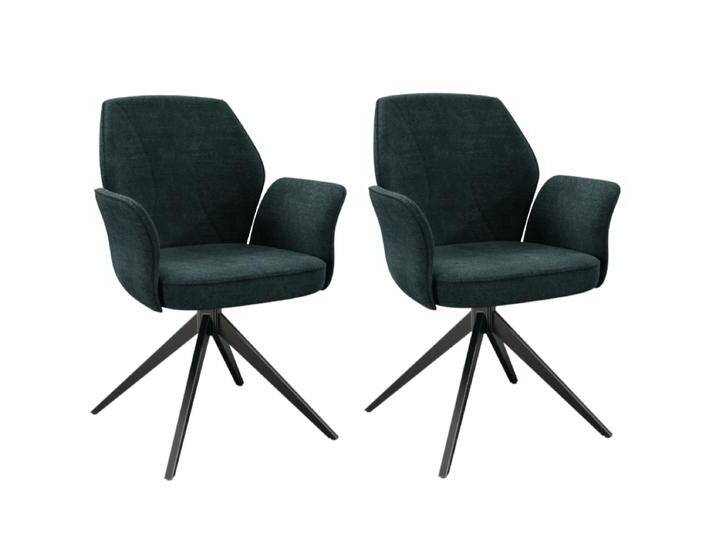 Akante Esszimmerstuhl Vienna im 2er Set Bezug Flachgewebe und Stativgestell mattschwarz mit einer 180° Drehfunktion versandkostenfrei online kaufen Akante Esszimmerstuhl Vienna im 2er Set Bezug Flachgewebe und Stativgestell mattschwarz mit einer 180° Drehfunktion versandkostenfrei online kaufen von Moebelexperten24.de