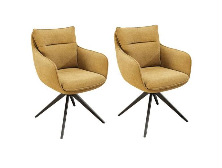 Akante Esszimmerstuhl im 2er Set Belfast CH139 mit wählbarem Stoffbezug und drehbarem Metallgestell mattschwarz mit Rückholfunktion online kaufen Akante Esszimmerstuhl im 2er Set Belfast CH139 mit wählbarem Stoffbezug und drehbarem Metallgestell mattschwarz mit Rückholfunktion online kaufen von Moebelexperten24.de