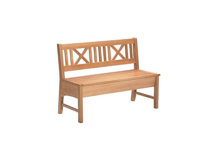 Schösswender Bodensee Holzbank in Buche Massivholz natur lackiert mit Lehne und Truhe klassische Sitzbank mit Stauraum Breite wählbar Schösswender Bodensee Holzbank in Buche Massivholz natur lackiert mit Lehne und Truhe klassische Sitzbank mit Stauraum Breite wählbar von Moebelexperten24.de