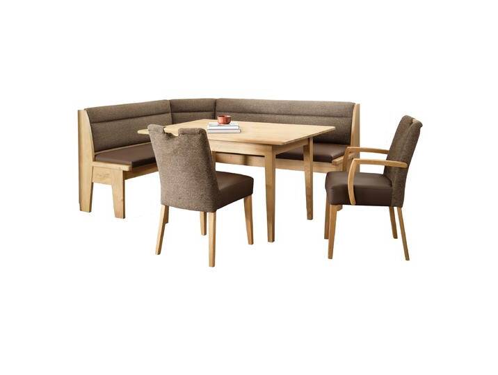 Schösswender Gastein 4-teilige Eckbankgruppe in Wildeiche Samtlack mit Eckbank ca. 155 x 195 cm Vierfußtisch und zwei Esszimmerstühlen Bezug wählbar Schösswender Gastein 4-teilige Eckbankgruppe in Wildeiche Samtlack mit Eckbank ca. 155 x 195 cm Vierfußtisch und zwei Esszimmerstühlen Bezug wählbar von Moebelexperten24.de
