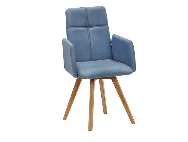 Schösswender Toma T14A blauer Esszimmerstuhl mit Armlehnen und konischen Massivholzfüßen in Wildeiche geölt moderner Polsterstuhl im wählbaren Bezug Schösswender Toma T14A blauer Esszimmerstuhl mit Armlehnen und konischen Massivholzfüßen in Wildeiche geölt moderner Polsterstuhl im wählbaren Bezug von Moebelexperten24.de
