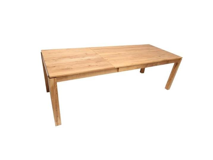 Standard Furniture Esstisch Loire XL in Eiche rustik geölt Massivholz Vierfußtisch mit Auszugsfunktion Tisch für Ihr Esszimmer Größe wählbar von Moebelexperten24.de