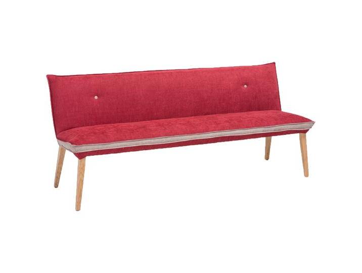 Standard Furniture gepolsterte Sitzbank Genua 1 oder Genua 2 mit Rückenlehne auch als Küchenbank Rückenvariante Größe Bezug und Holzausführung wählbar von Moebelexperten24.de