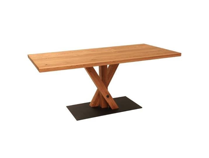 Standard furniture Esstisch Messina mit Tischplatte in Eiche rustik Massivholz und Massivholzgestell in V-Form Tischgröße wählbar Standard furniture Esstisch Messina mit Tischplatte in Eiche rustik Massivholz und Massivholzgestell in V-Form Tischgröße wählbar von Moebelexperten24.de