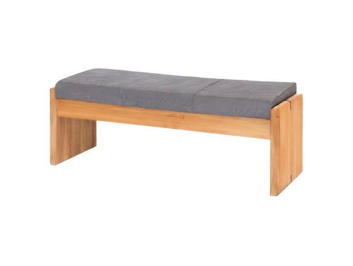Standard furniture Sitzbank Stockholm Kernbuche oder Eiche Massivholz geölt mit oder ohne Rückenlehne Größe- und Bezugausführung wählbar mit Stauraum von Moebelexperten24.de
