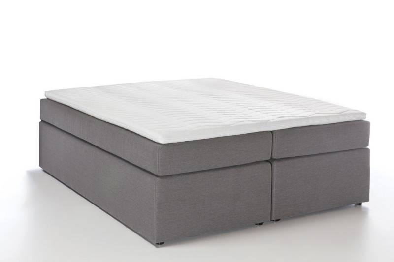 Möbelfreude Boxspringbett Boxspringbett Bella Hellgrau 180x200 cm H2/H3, Hellgrau 180x200 cm H2/H3, 7-Zonen Taschenfederkern-Matratze inkl. Vis Möbelfreude Boxspringbett Boxspringbett Bella Hellgrau 180x200 cm H2/H3, Hellgrau 180x200 cm H2/H3, 7-Zonen Taschenfederkern-Matratze inkl. Vis von Möbelfreude