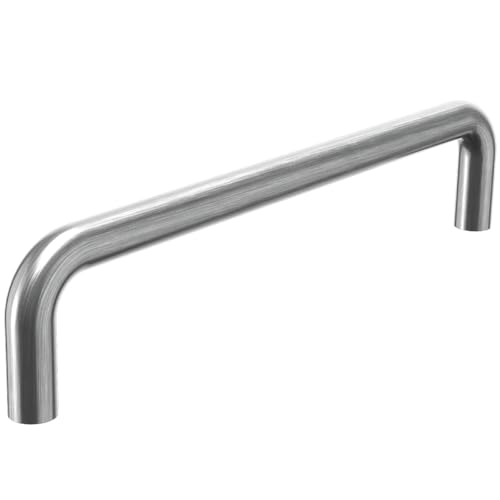 Möbelgriff Küchengriff Schubladengriff massiv Edelstahl ø 8mm Lochabstand 128mm von Möbelgriff
