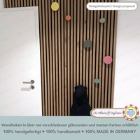 1x Garderobenhaken Für Holzwand Trockenbauwand Hohlwand Rigips Wandhaken Jumbo Knobs Kleiderhaken Haken Wandaufhängung Taschenhaken von MoebelgriffStylisten