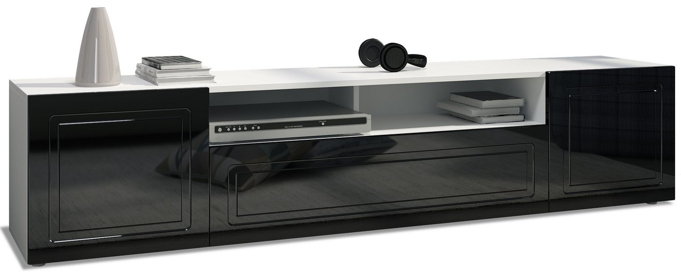 Möbelhandel Klipenstein Lowboard Rom, TV Kommode Fernsehtisch 181 cm, Landhausstil, Weiß matt Möbelhandel Klipenstein Lowboard Rom, TV Kommode Fernsehtisch 181 cm, Landhausstil, Weiß matt von Möbelhandel Klipenstein