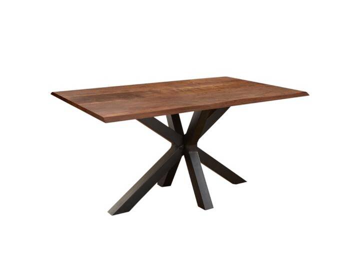 Esstisch Baumkante massiv Akazie nussbaum 160 x 85 schwarz SPYRO Esstisch Baumkante massiv Akazie nussbaum 160 x 85 schwarz SPYRO von Möbelliebling