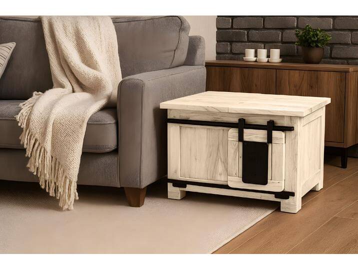 Lowboard Truhenschrank Akazie massiv eiche 76 x 51 x 45 cm LIBRO Lowboard Truhenschrank Akazie massiv eiche 76 x 51 x 45 cm LIBRO von Möbelliebling