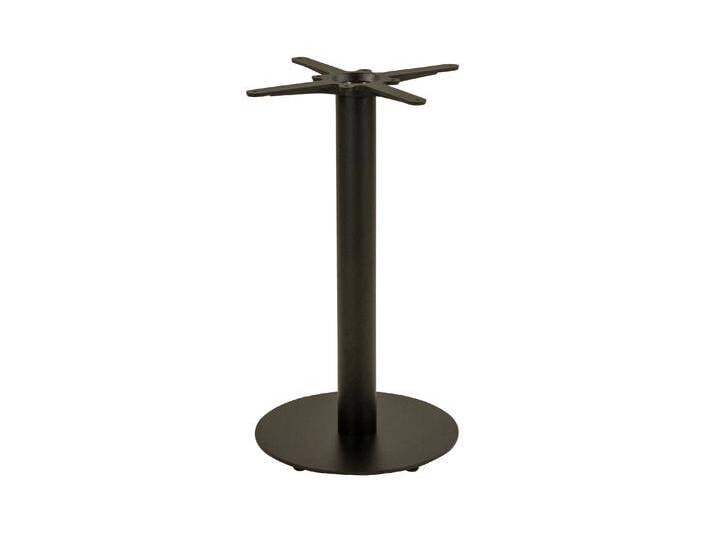 Tischgestell Bistrotische & Esstische Standfuß rund Einzelsäule 60x60x72 cm schwarz von Möbelliebling