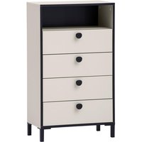 Highboard Edda beige hell B/H/T: ca. 60,2x103,4x33,05 cm Highboard Edda beige hell B/H/T: ca. 60,2x103,4x33,05 cm von Möbelpartner