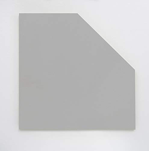 Möbelpartner Manni Eckplatte, lichtgrau, ca. 65,0 x 65,0 x 2,2 cm von Möbelpartner