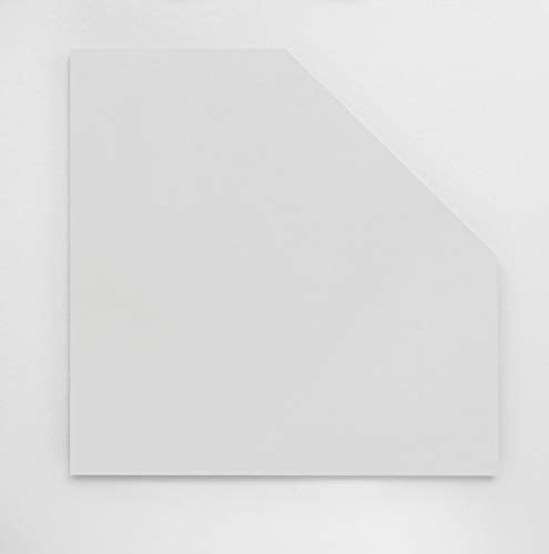 Möbelpartner Milo Eckplatte, weiß, ca. 65,0 x 65,0 x 2,2 cm von Möbelpartner