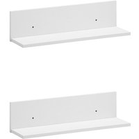 Regal Torge 2er-Set weiß matt B/H/T: ca. 60x15,7x17,3 cm Regal Torge 2er-Set weiß matt B/H/T: ca. 60x15,7x17,3 cm von Möbelpartner