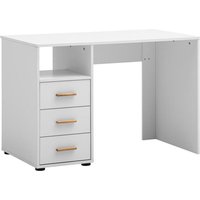 Schreibtisch Torge weiß matt B/H/T: ca. 109x74x58 cm Schreibtisch Torge weiß matt B/H/T: ca. 109x74x58 cm von Möbelpartner