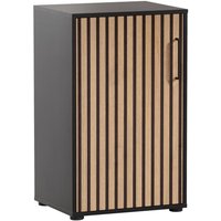 Unterschrank Hank schwarz matt B/H/T: ca. 50,9x83,6x41 cm von Möbelpartner
