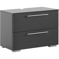 Waschbeckenunterschrank Carlos anthrazit B/H/T: ca. 80,2x59,1x35 cm von Möbelpartner