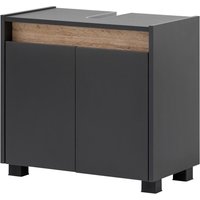 Waschbeckenunterschrank Cosmo anthrazit B/H/T: ca. 56,9x54,6x33 cm Waschbeckenunterschrank Cosmo anthrazit B/H/T: ca. 56,9x54,6x33 cm von Möbelpartner