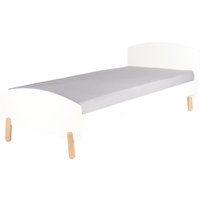 Möbilia Bett aus Pinienholz 210x76 cm von Möbilia