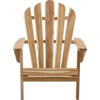 Möbilia Gartensessel Adirondack-Stuhl Teak natur von Möbilia