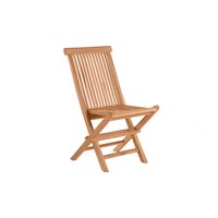 Möbilia Gartenstuhl 2er-Set Teak klappbar von Möbilia