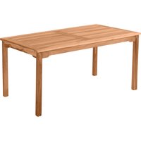 Möbilia Gartentisch Teak natur 150x90 cm von Möbilia