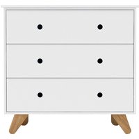 Möbilia Kommode aus Pinienholz 95x90 cm von Möbilia