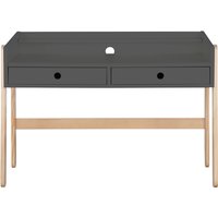 Möbilia Schreibtisch aus Pinienholz 108x76 cm von Möbilia