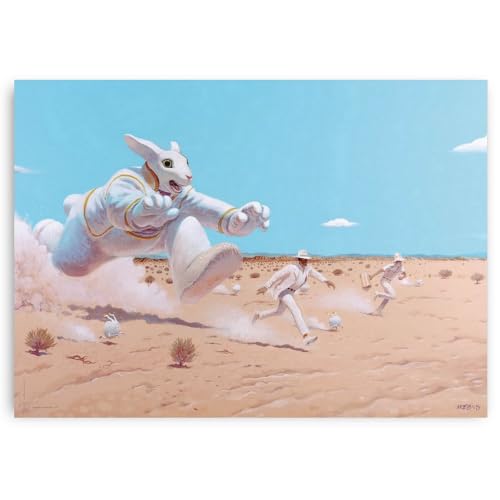 Moebius Sammelposter "Die Jagd auf Major Grubert" (70 x 50 cm) von Mœbius Production