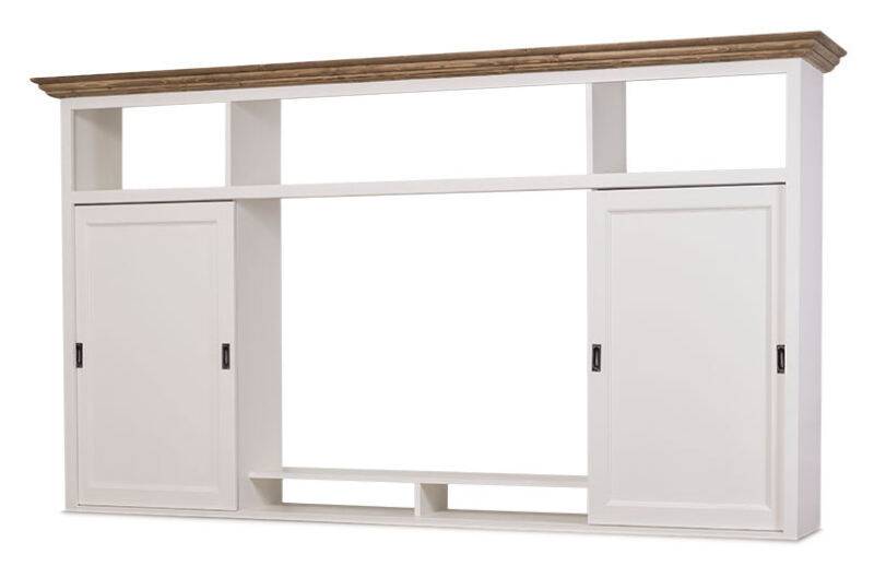 Aufsatz - TV-Wand im Landhausstil Konfigurator alles frei wählbar von Möbro Manufacturing