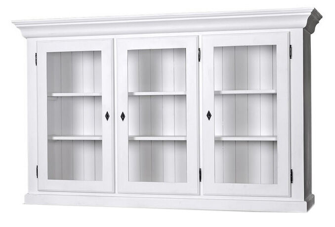 Aufsatz für Anrichte drei Schwenktüren unlackiert von Möbro Manufacturing