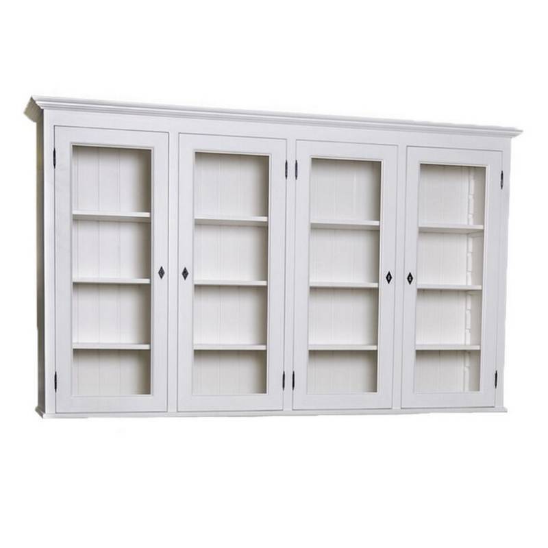 Aufsatz für Breite Anrichte Vitrinenfächer tief gebürstet Aufsatz für Breite Anrichte Vitrinenfächer tief gebürstet von Möbro Manufacturing