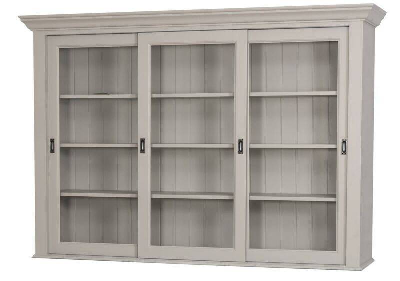 Aufsatz für Sideboard mit Schiebetüren lackiert von Möbro Manufacturing