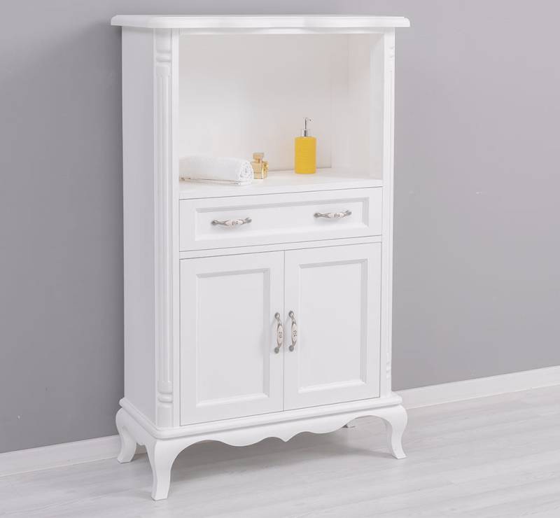 Badezimmer Hochschrank Vintage Design Konfigurator alles frei wählbar von Möbro Manufacturing