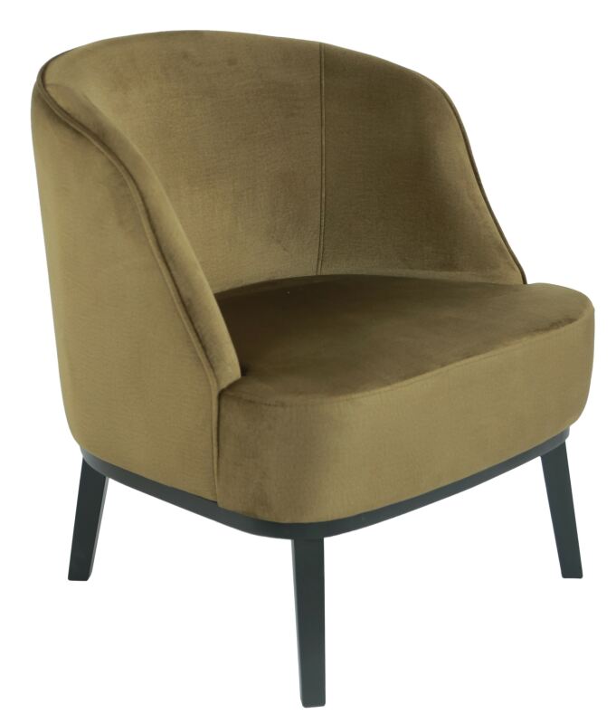 Cocktailsessel MONA Samt RIVIERA - haustierfreundlich von Möbro Manufacturing