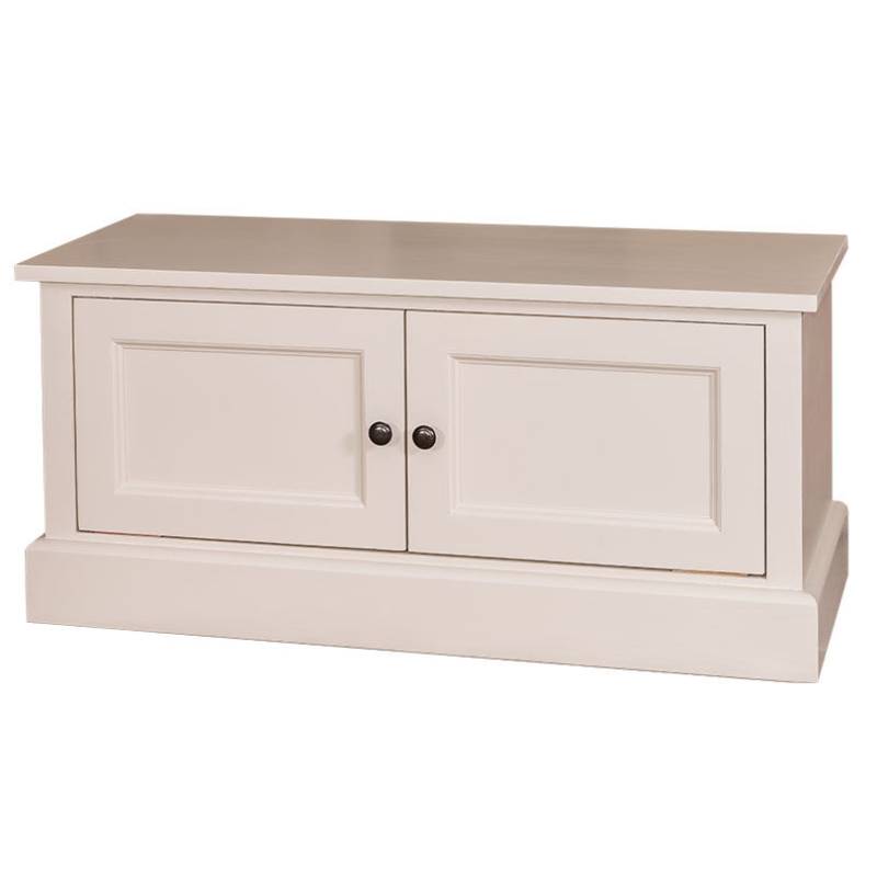 Dielen Unterschrank im Landhausstil - Eichenplatte lackiert Dielen Unterschrank im Landhausstil - Eichenplatte lackiert von Möbro Manufacturing