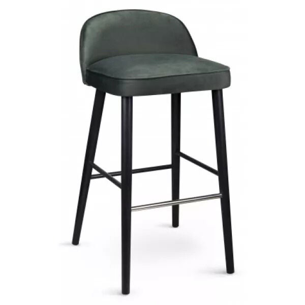 Gepolsterter Barhocker mit kurzer Lehne - SIMBAR Microfaser LETTO - pflegeleicht Gepolsterter Barhocker mit kurzer Lehne - SIMBAR Microfaser LETTO - pflegeleicht von Möbro Manufacturing