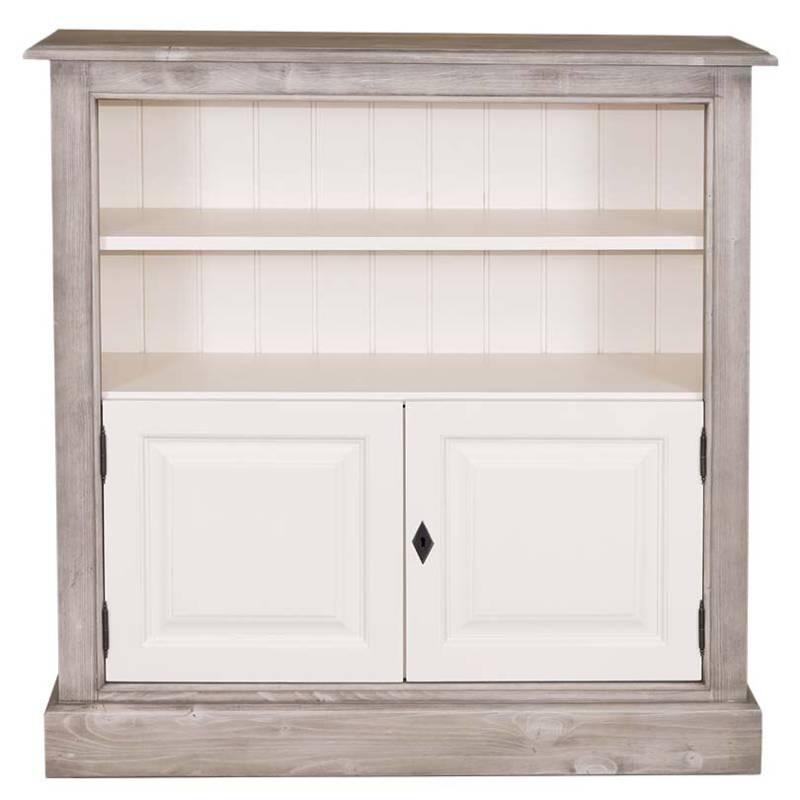 Große Landhauskommode offenes Fach - Eichenplatte lackiert Große Landhauskommode offenes Fach - Eichenplatte lackiert von Möbro Manufacturing