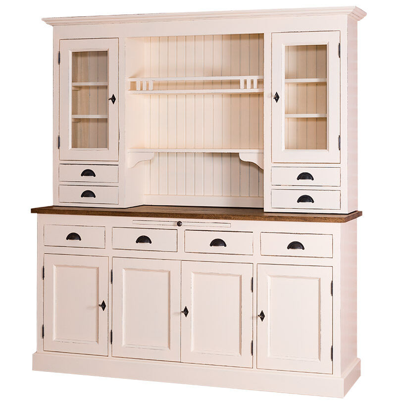 Großer Landhaus Buffetschrank gewachst von Möbro Manufacturing