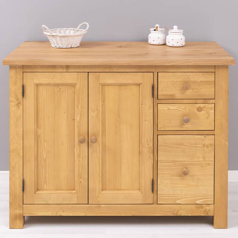 Großes Küchenmodul drei Schubladen im Landhausstil shabby chic / antik look Großes Küchenmodul drei Schubladen im Landhausstil shabby chic / antik look von Möbro Manufacturing