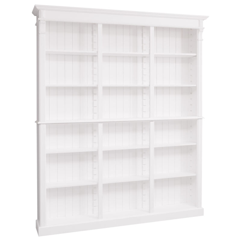 Großes romantisches Bücherregal Landhausstil Konfigurator alles frei wählbar von Möbro Manufacturing